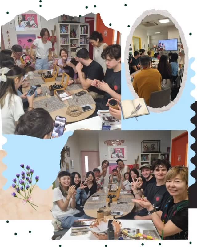 ⁡
🌸 アロマワークショップ 🌸
みんなで自分好みのアロマオイル作りを体験しました✨
好きな香りをブレンドして、世界にひとつだけのオリジナルアロマが完成！
心地よい香りに包まれて、みんなでほっと癒やされる素敵な時間になりました🌿❤️

🌸 Aroma Workshop 🌸
We had a wonderful time making our own custom aromatic oil blends! ✨
Everyone enjoyed choosing their favorite scents to create a one-of-a-kind aroma!
Surrounded by soothing fragrances, it was a truly relaxing and delightful experience for all! 🌿❤️
⁡
#wahaha #japanese #languageschool #aroma #workshops